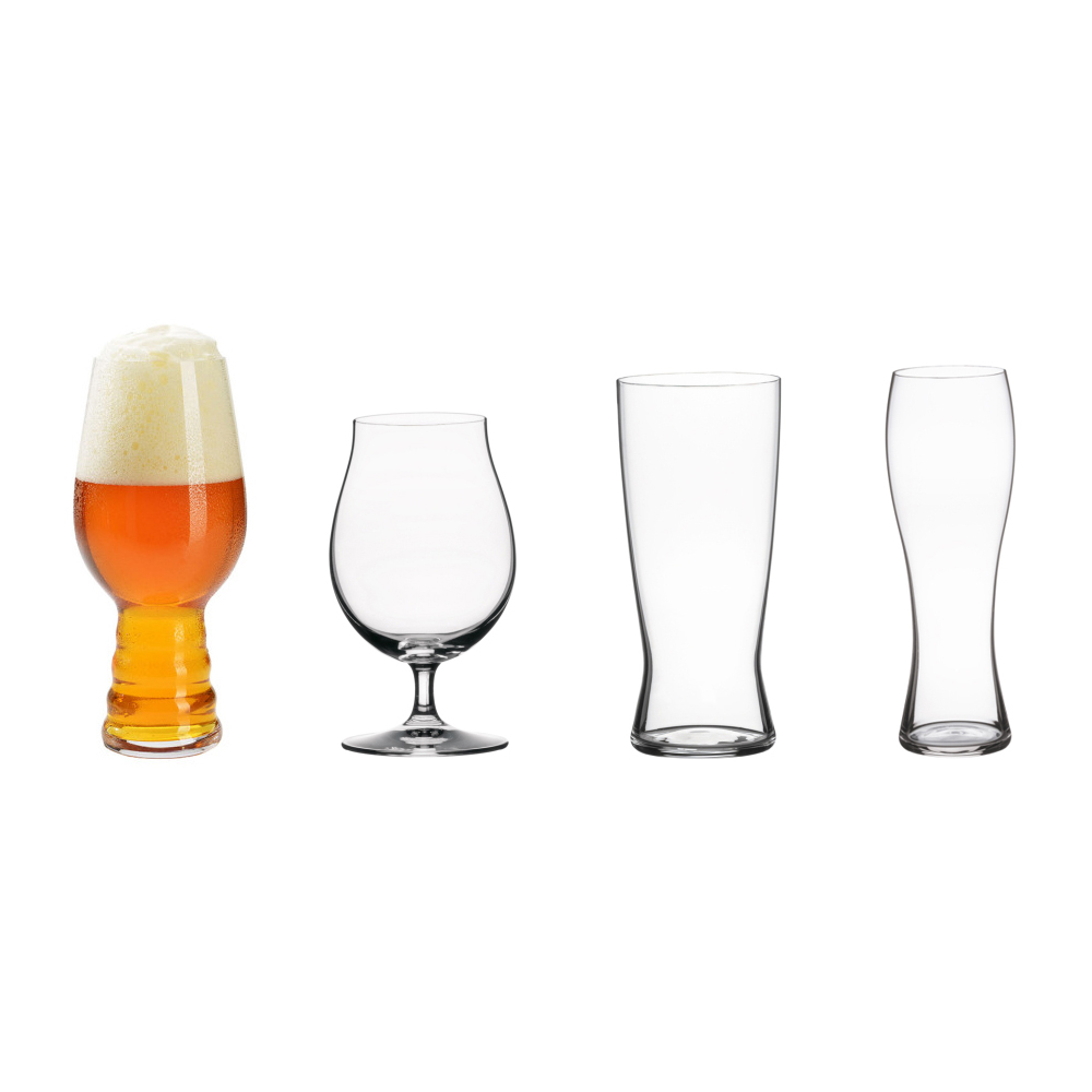 Spiegelau Beer Classics IPA Glass, Set of 6: Beer Glasses